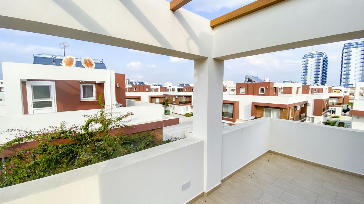 İskele, Long Beach'te 2+1 Townhouse